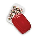 thumbnail image 3 of Rubbermaid TakeAlongs Serving Bowl Food Storage Containers, 4.4 L (1.1 Gallon), Tint Chili, 3 of 6