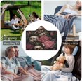 thumbnail image 6 of Hooded Blanket Skull and Rose Wearable Blanket Cape Halloween Blanket Soft Fleece Throw Blanket with Hood for Womens, 6 of 6