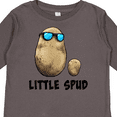 thumbnail image 4 of Inktastic Little Spud Potato Father and Child Boys or Girls Long Sleeve Toddler T-Shirt, 4 of 5
