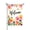 Color 10, variant on Floral Welcome Garden Flag With Bees And Tulips For Home Outdoor Garden Yard Decor 12x18 Inch