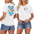thumbnail image 3 of CHENge Autism Awareness Sunflower Men Women Autism ASD ADHD Sunflower T-Shirt, 3 of 6