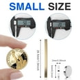 thumbnail image 2 of Small Magnets, Rare Earth Magnets, Tiny Mini Magnets for Crafts, Small Round Fridge Magnets for Miniatures, Refrigerator, Office, Kitchen Cabinet, Round Button Magnets, 2 of 5