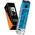 thumbnail image 1 of walrfid Car Screen Cleaner, Computer Screen Cleaner Spray and Wipe, Laptop Cleaning Mist Kit for Electronic iPad, iPhone, Phone, MacBook, TV, Monitor, Tablet Display, with Black Graffiti Case - Blue, 1 of 4