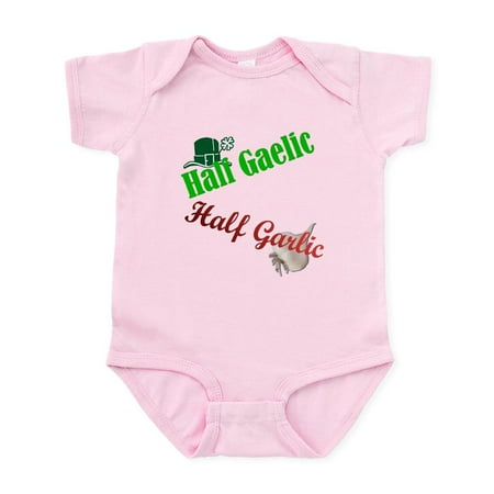

CafePress - Half Gaelic Half Garlic Infant Bodysuit - Baby Light Bodysuit Size Newborn - 24 Months