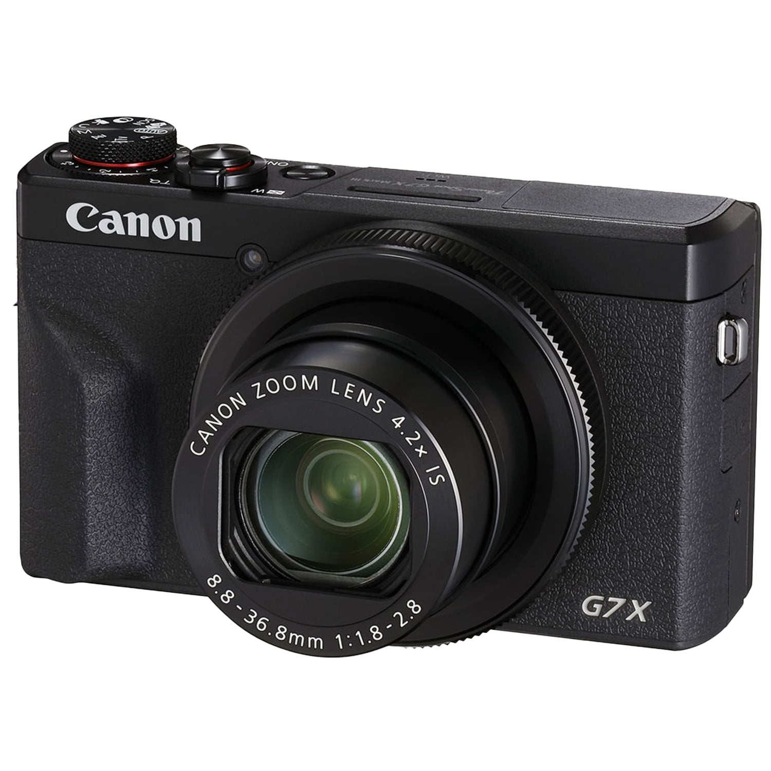 Canon PowerShot G7 X Mark III Digital Camera (Black) with 4.2x