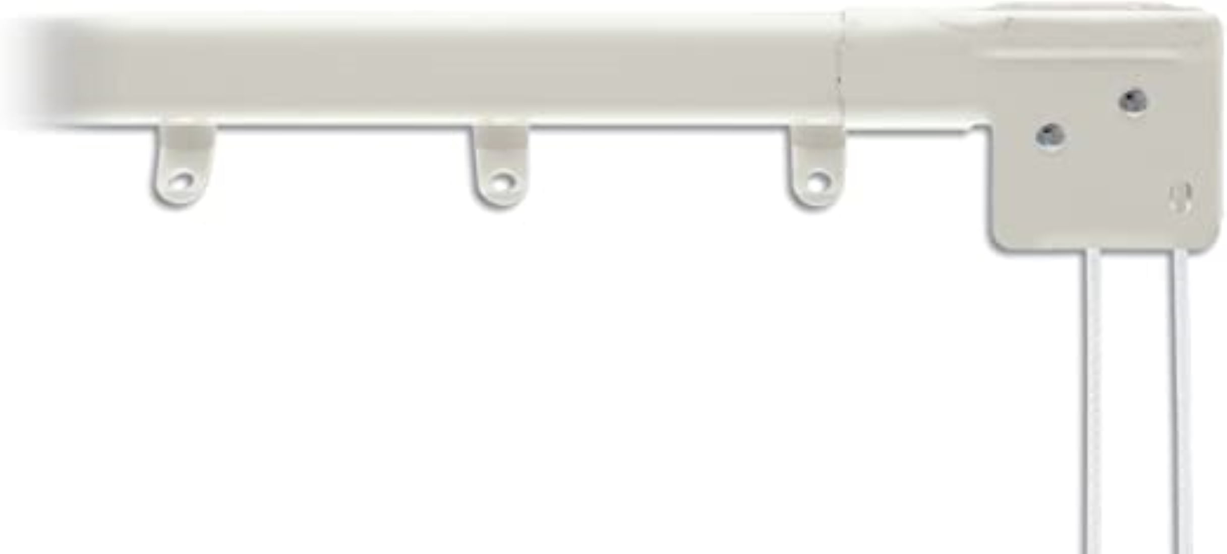 Traverse Curtain Rod One-Way drew Cord Left 4 sizes 30"-156" 