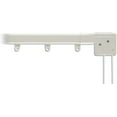 thumbnail image 2 of Graber Super Heavy Duty Traverse Curtain Rod 84-156 Inch, White (One Way Draw: RIGHT) by Graber, 2 of 8
