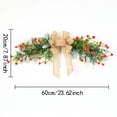 thumbnail image 3 of JHEHF Spring Wreath 7.9*23.6 Inch Greenery Wreath with Bow Farmhouse Decorative for Indoor Outdoor Wall Festival Home Farmhouse Wedding Wall Door Decor, 3 of 6