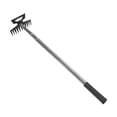 thumbnail image 2 of koolsoo Weed Puller Tool Hand Weed Rake Double Purpose Garden Hoe Retractable Long Handle for Lawn Landscaping Agricultural Household 11 Tines, 2 of 9
