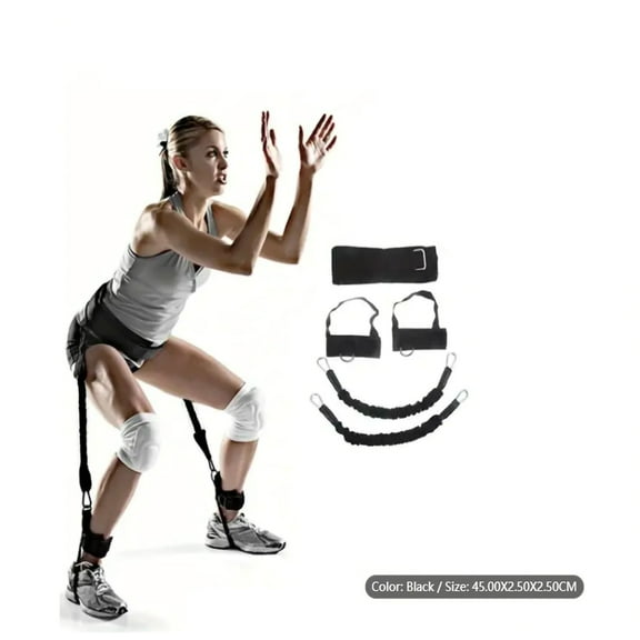 Vertical Jumping Trainer for Leg Strength and Agility Training - Basketball, Volleyball, Football, Tennis,
