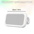 thumbnail image 2 of Shelves Rack Storage rack-1 Bracket Plastic(White, One Size), 2 of 8