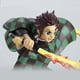 thumbnail image 2 of Demon Slayer-figura DE ACCIÓN DE Kamado, Tanjirou, Hinokami, Kagura, modelo coleccionable, Anime, juguetes, modelo de decoración, regalo para animador"1pc- with box" Fivean Toy model, 2 of 2