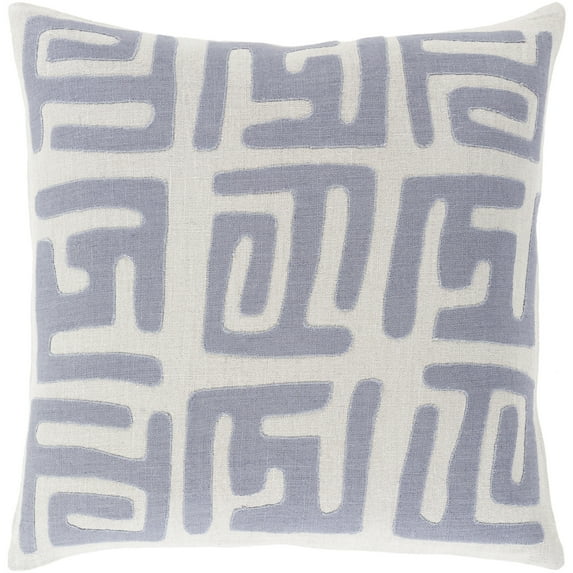 Art of Knot Brunehill 22" x 22" Pillow (with Down Fill)