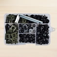thumbnail image 4 of Tuercas Tornillos para Carrocería Aluminio 177 Uds. para Moto Cross (negro), 4 of 9