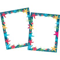 Barker Creek Salmon-Themed Decorative Computer Paper – 100 Sheets For Letters, Awards & Crafts