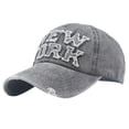 thumbnail image 2 of XIAOCHA Distressed‑Patch Baseball Cap for Mens Outdoor Trucker Hat,Grey, 2 of 2
