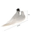 thumbnail image 2 of Pájaros de espuma artificial/set pareja DIY boda decoración artesanía foto Props 2 uds DQrwqpou Libre de BPA, 2 of 2
