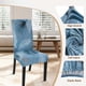 thumbnail image 3 of Fundas para Sillas de Comedor SearchI Juego de 4 en Tela Elástica Azul, 3 of 7