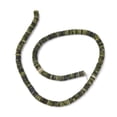 thumbnail image 6 of 2strands 2strands Frosted Natural Chinese Jade Beads Strands Rondelle 6x2mm Hole: 0.7mm about 182pcs/strand 15.16''(38.5cm), 6 of 6