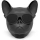 thumbnail image 1 of Altavoz creativo con forma de perro, altavoz inalámbrico Bluetooth, reproductor de música con sonido estéreo portátil con forma de perro (1 unidad, negro), 1 of 5