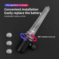 thumbnail image 2 of Bicycle Air Nozzle Spoke Light Hot Wheel Wheel Decoration Light Optical Design Intelligent Switch Waterproof, 2 of 7