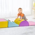 thumbnail image 4 of Yeshouse 5 Pack Kids Fun Playing Pad, Toddler Crawl Foam Set, Climb Slide Safe Active Play Mat for Children, 4 of 7