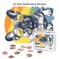 thumbnail image 6 of 500 PCS A Dog Drinking Beverages Jigsaw Puzzles 500 Pieces,Relax Yourself,Enjoy The Puzzle Solving Process,Unique Animals Drinking Beverages Wooden Puzzles As Home Decoration,Brain Challenge, 6 of 6