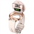 thumbnail image 3 of Guardoinrt Smart Watch With Earbuds Wireless Charging TPU High-end Sports Wind Band Full In-ear Wear Smartwatch silver, 3 of 6