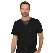 Med Couture Rothwear Mens Cadence One-Pocket Top, Black, 3X-Large