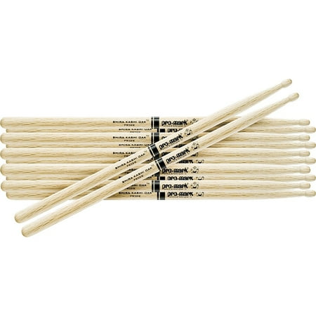 Promark 6-Pair Japanese White Oak Drumsticks Wood Jazz