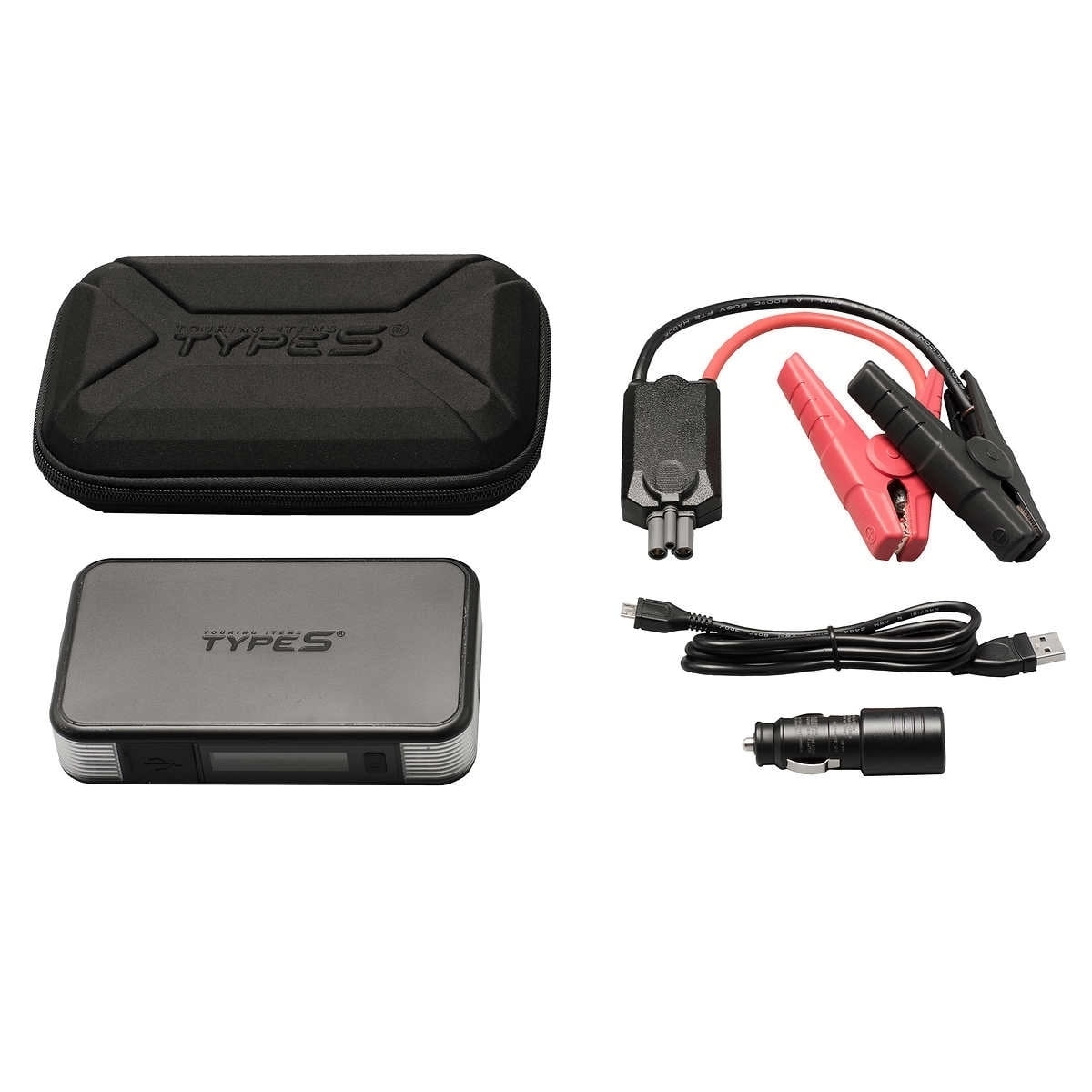 TYPE S Portable Jump Starter & Power Bank with Emergency Multimode