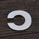 thumbnail image 3 of Pegatina 3D DIY con el alfabeto metálico, emblema para coche, letra plateada (C), 3 of 5