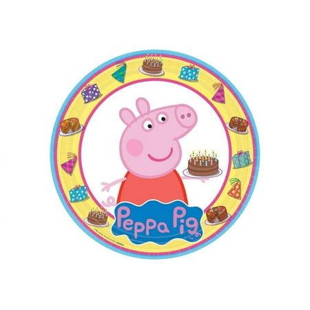 TNCT's Peppa Pig Edible Icing Image for 1/4 sheet cake