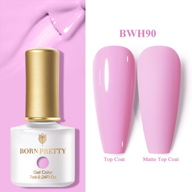 BORN PRETTY 7ML Jelly Nude Gel polaco translúcido rosa lechoso blanco uñas Gel manicura UV LED semipermanente Soak Off esmalte de uñas Deng Xun unisex