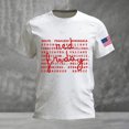 thumbnail image 2 of CONZONE Mens Tshirts Short Sleeve Patriotic T-Shirts for Men Casual Red Friday Letter Graphic Crew Neck Lightweight Tees Cozy Summer Tops, 2 of 4