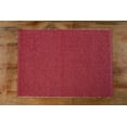 thumbnail image 3 of Mainstays Ribbed Chambray Table Place Mat, 13 in x 18 in, Cotton Polyester Blend, Red, 1 Piece, 3 of 5