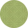 thumbnail image 1 of Ahgly Tapis Rond Lavable en Machine Intérieur Transitionnel Vert Caméléon, 5 Pieds Rond, 1 of 7