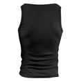 thumbnail image 5 of Tank Tops Men Lightweight Breathable Square Neck Slim Fit Muscle Sleeveless Shirt Athletic Workout Running Gym Tanks, 5 of 7