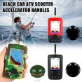 thumbnail image 3 of Clearance! 328.1ft Sonar Sensor Fishfinder Sounder Fish Finder Tackle Accessory C Even At Night Or In Light FishfinderSonar Sensor Fishfinder SounderFish Finder Fish Finder(without Battery) Red, 3 of 5