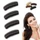thumbnail image 1 of Almohadilla invisible y esponjosa para el cabello rubio y negro, almohadilla para el cabello con volumen aumentado, clip para el cabello natural para dar volumen (negro*4), 1 of 8