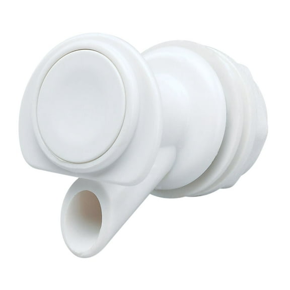 Igloo Series 400 White Plastic Replacement Push-Button Spigot Fits 1 2 3 4 & 10 gal Coolers