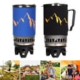thumbnail image 3 of LJNYFDC Ensemble de Support de Réchaud de Camping Étanche pour l'Extérieur, Conception Ajustable Coupe-Vent, Efficacité Thermique Améliorée, Réutilisable, Portable, Idéal pour le Camping et la Cuisine en Plein Air, Durable et Pratique, 3 of 6