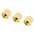 thumbnail image 4 of Guitar Knobs, Metal Precise Adjustment Gold Guitar Volume Knob 3 Pcs  For Replacement, 4 of 8