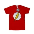 thumbnail image 1 of DC Comics T-Shirt pour Hommes à Logo Flash Usé, 1 of 5