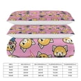 thumbnail image 2 of Aggretsuko Duvet Cover Set 3-Piece Bedding Set Soft Warm And Comfortable Soft Bed Set with 1 Duvet Cover And 2 Pillowcases for Bedroom All Season, 2 of 8