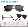 thumbnail image 3 of Polarized Sunglasses for Men and Women Semi-Rimless Frame Driving Sun glasses 100% UV Blocking, 3 of 7