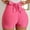 Hot Pink, variant on IDALL Beach Pants for Women High Waisted Shorts Women Yoga Shorts for Women Shorts Polyester Bow Tie Home Woman Womens Running Shorts Womens Shorts Casual Black L