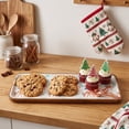 thumbnail image 5 of Christmas Wood Serving Tray, Rectangular Serving Platter, Wood Platter for Coffee Tables, Dessert, Snack, Fruit, Bathroom Tray Charcuterie Board for Home Decor, 5 of 7