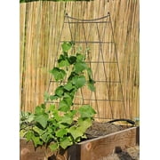 Gardeners Supply Company Wire A-Frame Trellis | Strong and Sturdy Metal Outdoor Garden Trellis Plant Support for Cucumbers, Squash, Vine Herbs & Other Climbing Plants | Easy to Install