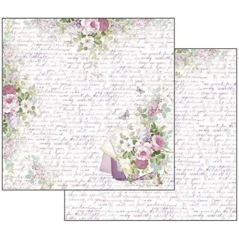 Stamperia Bloc De Scrapbooking-Passion, Tons Pastel, 12 X 12
